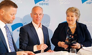 Solberg går til angrep på Trump